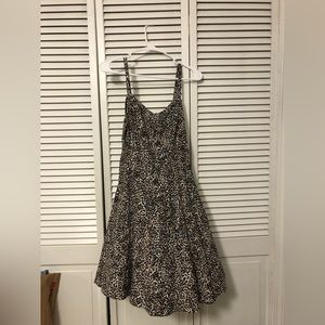 Old Navy Cheetah Print Cami Dress